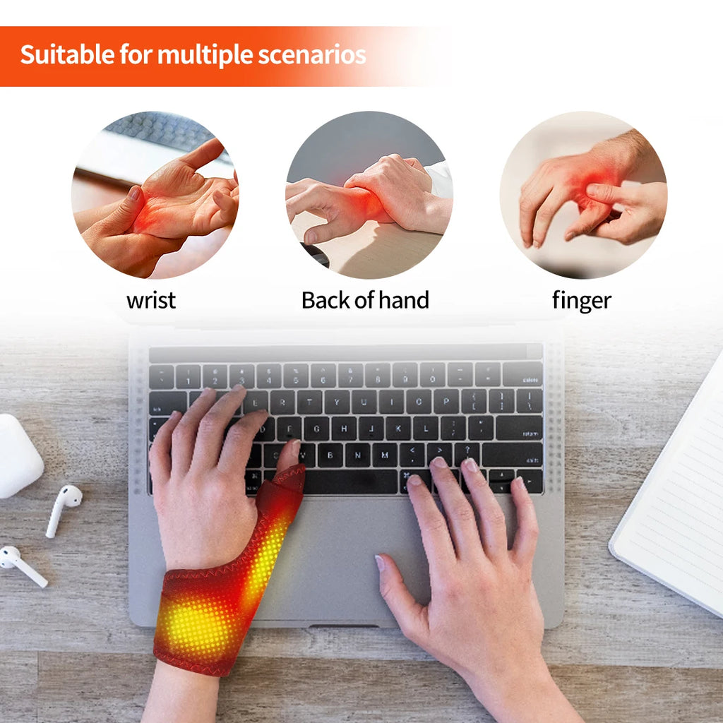 Restore Your Balance® - Electric Finger Massager Heat Therapy